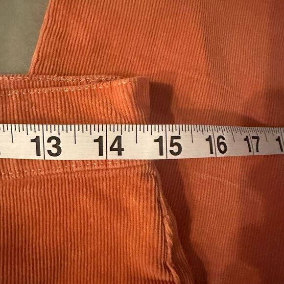 Madewell classic straight Jean 28t orange corduroy - Picture 7 of 9